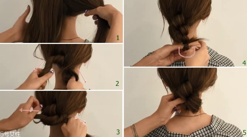低丸子頭怎么扎好看 3種綁法美貌又牢固 低丸子頭怎么扎好看 3種綁法美貌又牢固