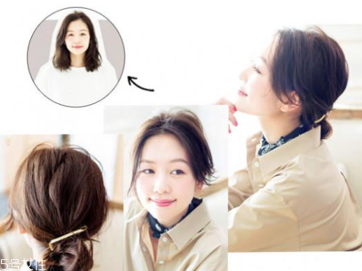 低丸子頭怎么扎好看 3種綁法美貌又牢固 低丸子頭怎么扎好看 3種綁法美貌又牢固