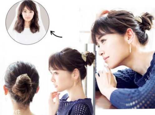 低丸子頭怎么扎好看 3種綁法美貌又牢固 低丸子頭怎么扎好看 3種綁法美貌又牢固