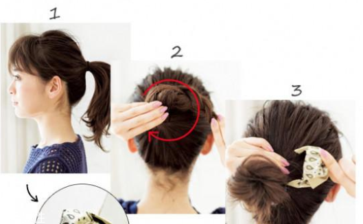 低丸子頭怎么扎好看 3種綁法美貌又牢固 低丸子頭怎么扎好看 3種綁法美貌又牢固