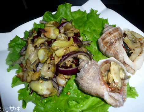 海螺肉怎么做好吃 和韭菜搭配很美味 海螺肉怎么做好吃 和韭菜搭配很美味