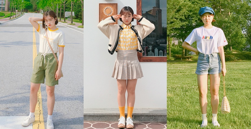 微胖女生夏季穿搭圖片 適合學生的搭配技巧