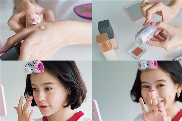 自然而甜美妝容化妝步驟圖解 自然而甜美妝容化妝步驟圖解