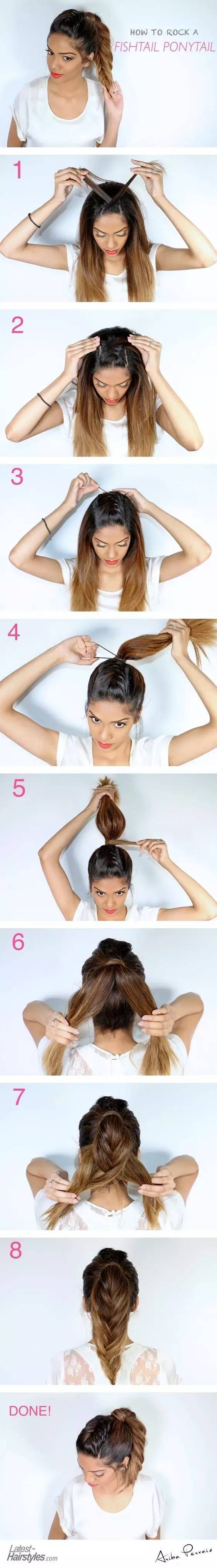 馬尾扎多高好看 扎高馬尾簡(jiǎn)單好看的步驟 馬尾扎多高好看 扎高馬尾簡(jiǎn)單好看的步驟