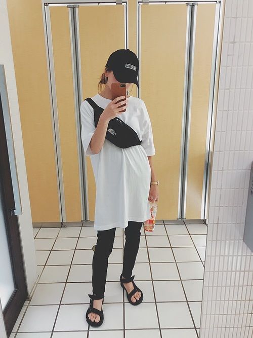 白色t恤怎么搭配 20款不重復白t恤穿搭