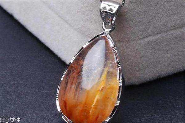 紅兔毛水晶的功效 好處非常多 紅兔毛水晶的功效 好處非常多