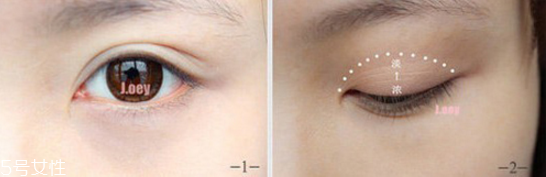 漸層眼影的畫(huà)法 漸層眼影畫(huà)法步驟圖