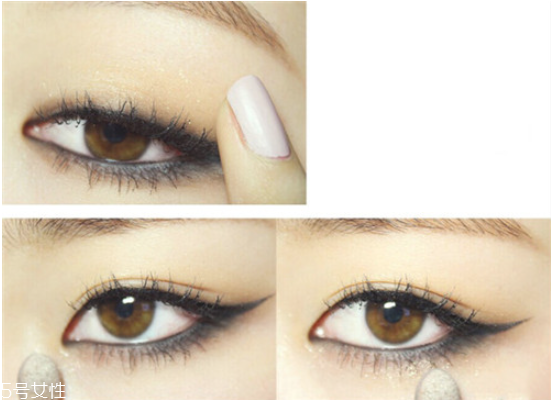 韓式眼線的畫(huà)法步驟圖 韓式半包眼線畫(huà)法