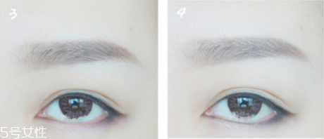 韓式眼線的畫(huà)法步驟圖 韓式半包眼線畫(huà)法