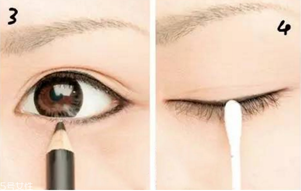 內(nèi)雙怎么畫(huà)眼線(xiàn)不暈染 內(nèi)雙眼線(xiàn)這樣畫(huà)