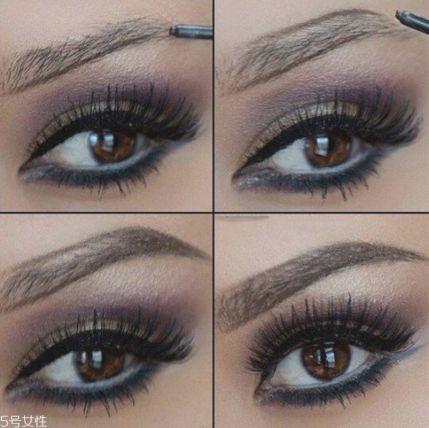 怎么用眉卡畫眉 眉毛濃畫眉圖解法 怎么用眉卡畫眉 眉毛濃畫眉圖解法