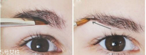 怎么用眉卡畫眉 眉毛濃畫眉圖解法 怎么用眉卡畫眉 眉毛濃畫眉圖解法