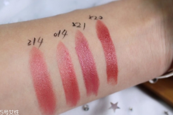 蘭芝新品口紅試色 這幾款都非常溫柔 蘭芝新品口紅試色 這幾款都非常溫柔