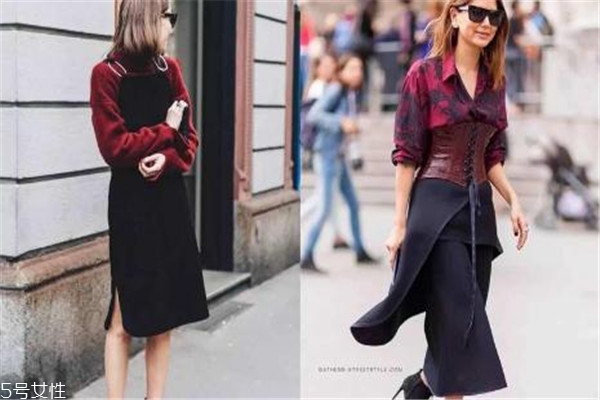 酒紅色配什么顏色好看 各大秀場都有它 酒紅色配什么顏色好看 各大秀場都有它