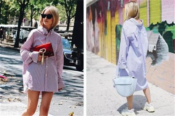 條紋襯衫配什么下裝 初秋清新穿搭 條紋襯衫配什么下裝 初秋清新穿搭