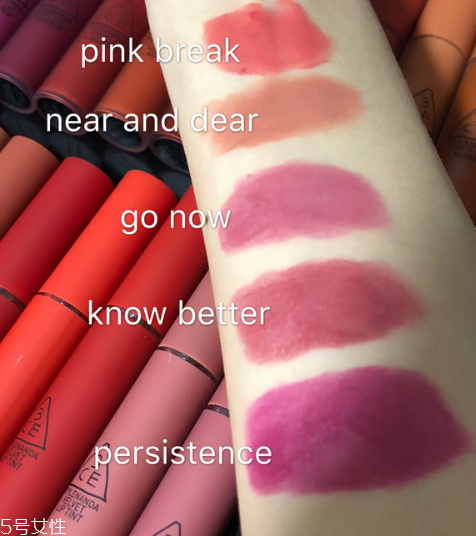 3ce唇釉哪個色號好看 涂上秒變白皙的四只唇釉 3ce唇釉哪個色號好看 涂上秒變白皙的四只唇釉