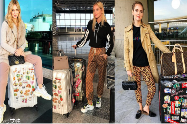 女明星行李箱盤(pán)點(diǎn) 秦嵐劉雯百搭?lèi)?ài)用款大搜羅