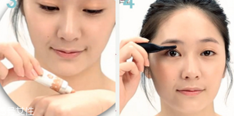 韓國(guó)橘色系妝容教程 韓國(guó)橘色淡妝步驟畫法 韓國(guó)橘色系妝容教程 韓國(guó)橘色淡妝步驟畫法