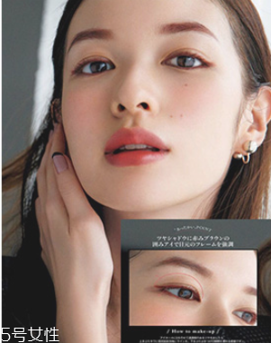 日系元?dú)鈯y容畫(huà)法 橋本環(huán)奈妝容