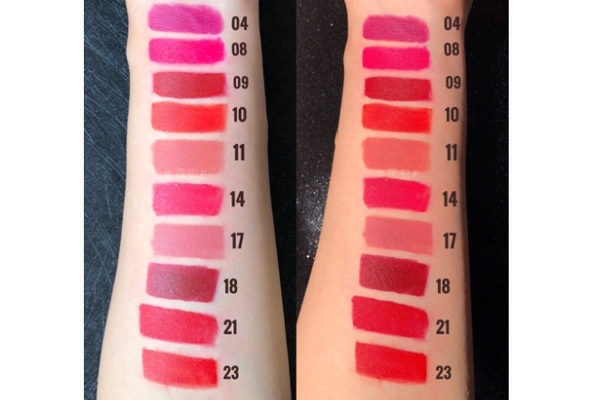 ysl小金條全部試色 ysl小金條方塊細(xì)管試色圖 ysl小金條全部試色 ysl小金條方塊細(xì)管試色圖