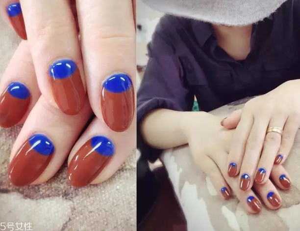 百搭棕色美甲圖片 這幾款非常襯膚色 百搭棕色美甲圖片 這幾款非常襯膚色