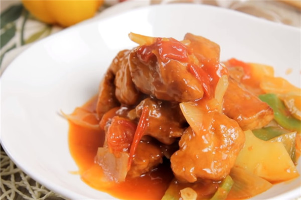 菠蘿咕唊肉的做法 最好吃的糖醋肉 菠蘿咕唊肉的做法 最好吃的糖醋肉