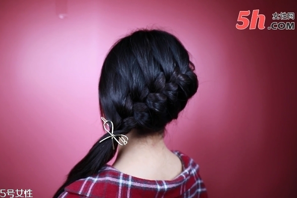 韓式側蜈蚣辮編法 韓式側蜈蚣辮編法