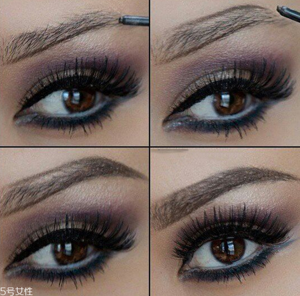 眉毛濃怎么畫眉圖解 韓國一字眉畫法圖解 眉毛濃怎么畫眉圖解 韓國一字眉畫法圖解