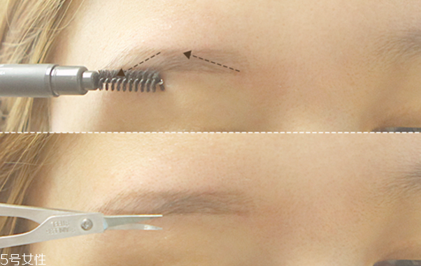 眉毛濃怎么畫眉圖解 韓國一字眉畫法圖解 眉毛濃怎么畫眉圖解 韓國一字眉畫法圖解