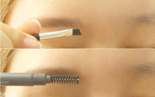 眉毛濃怎么畫眉圖解 韓國一字眉畫法圖解 眉毛濃怎么畫眉圖解 韓國一字眉畫法圖解