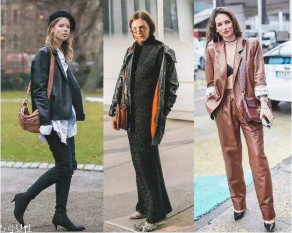 女生皮衣搭配什么褲子 皮衣搭配圖片女 女生皮衣搭配什么褲子 皮衣搭配圖片女