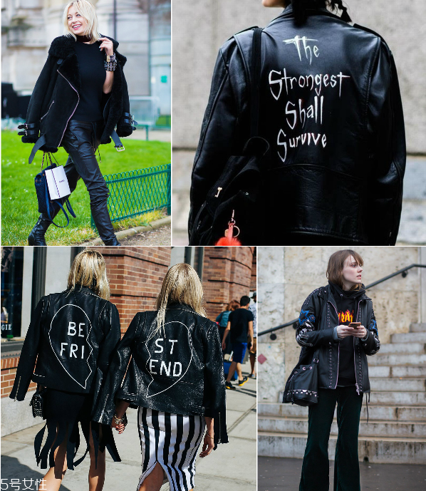 黑色皮衣怎么搭配好看 今秋最不能錯過的皮衣款式 黑色皮衣怎么搭配好看 今秋最不能錯過的皮衣款式