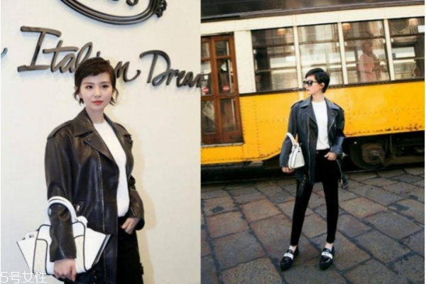 女生機(jī)車皮衣怎么搭配 機(jī)車皮衣搭配女 女生機(jī)車皮衣怎么搭配 機(jī)車皮衣搭配女