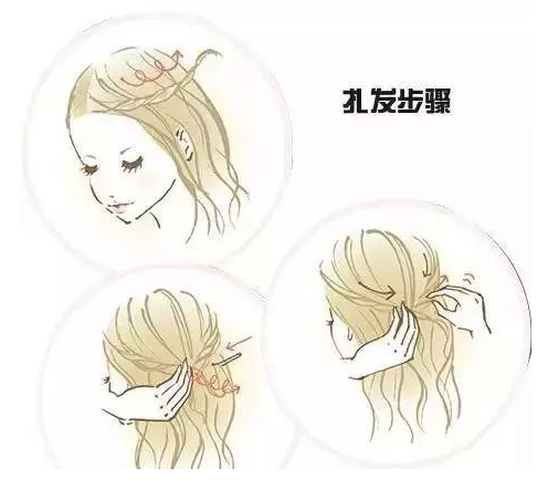 燙發(fā)怎么扎好看 最新長(zhǎng)卷發(fā)扎法教程 燙發(fā)怎么扎好看 最新長(zhǎng)卷發(fā)扎法教程