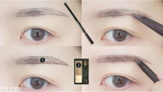 權志龍眉毛怎么化 權志龍眉毛畫法教程
