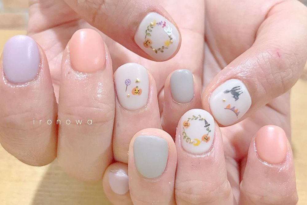 小清新藍色系美甲圖片大全 小清新藍色系美甲圖片大全