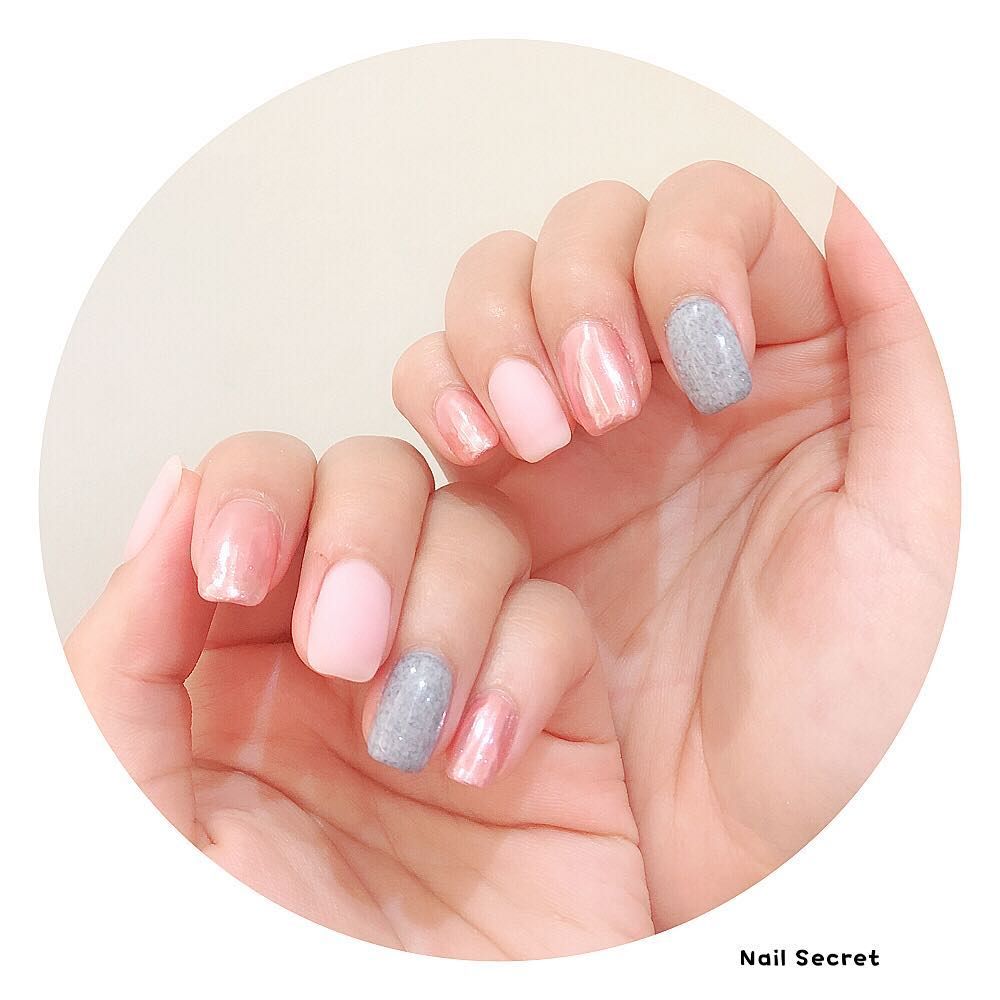 小清新藍色系美甲圖片大全 小清新藍色系美甲圖片大全