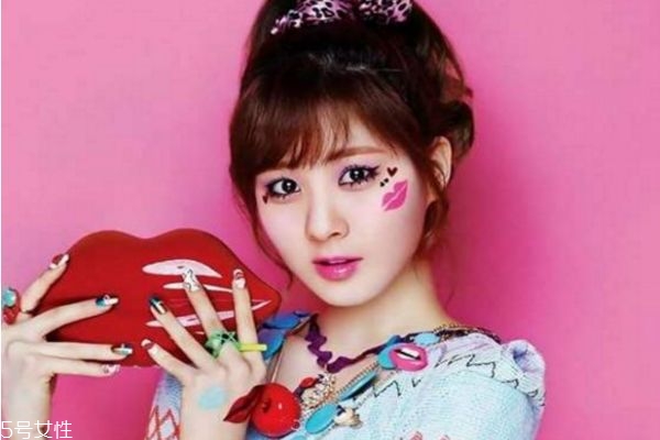 少女時代糖果妝怎么畫 糖果妝的畫法 少女時代糖果妝怎么畫 糖果妝的畫法