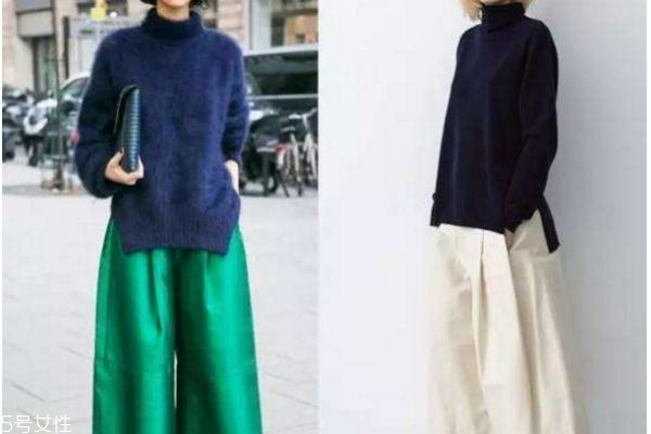 毛衣和闊腿褲怎么搭配 毛衣與闊腿褲搭配圖片 毛衣和闊腿褲怎么搭配 毛衣與闊腿褲搭配圖片