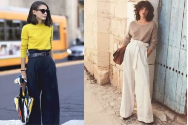 毛衣和闊腿褲怎么搭配 毛衣與闊腿褲搭配圖片 毛衣和闊腿褲怎么搭配 毛衣與闊腿褲搭配圖片