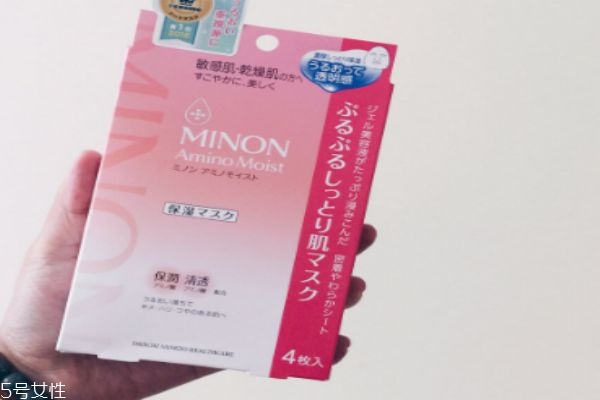 minon面膜成分 敏感肌換季救星 minon面膜成分 敏感肌換季救星