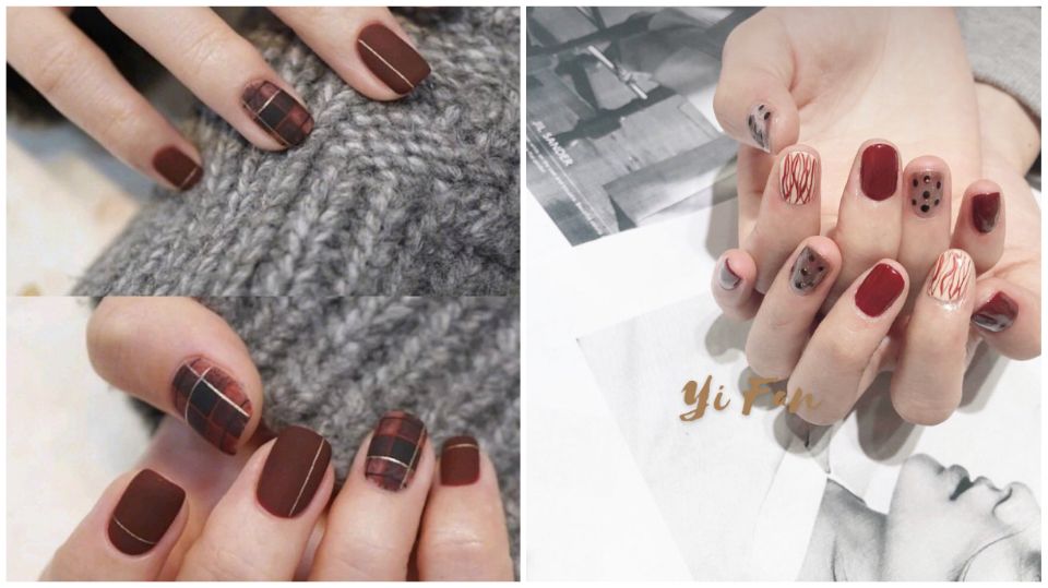紅色美甲圖片2018秋冬 不同膚色顯白紅色系美甲 紅色美甲圖片2018秋冬 不同膚色顯白紅色系美甲