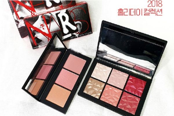 nars圣誕彩妝系列腮紅試色 nars2018圣誕限定腮紅 nars圣誕彩妝系列腮紅試色 nars2018圣誕限定腮紅