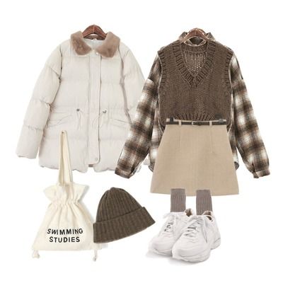 韓國(guó)女生冬季穿搭圖片 20套韓國(guó)女生溫柔穿搭