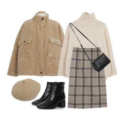 韓國(guó)女生冬季穿搭圖片 20套韓國(guó)女生溫柔穿搭