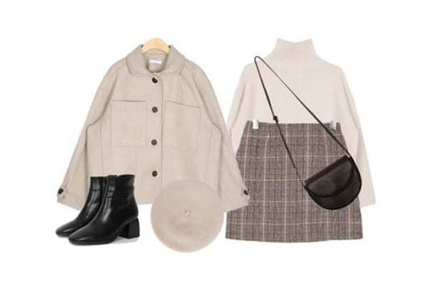 韓國(guó)女生冬季穿搭圖片 20套韓國(guó)女生溫柔穿搭