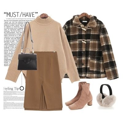 韓國(guó)女生冬季穿搭圖片 20套韓國(guó)女生溫柔穿搭