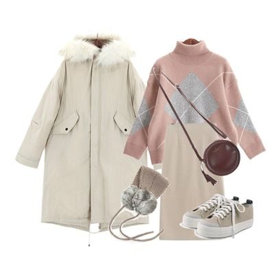 韓國(guó)女生冬季穿搭圖片 20套韓國(guó)女生溫柔穿搭