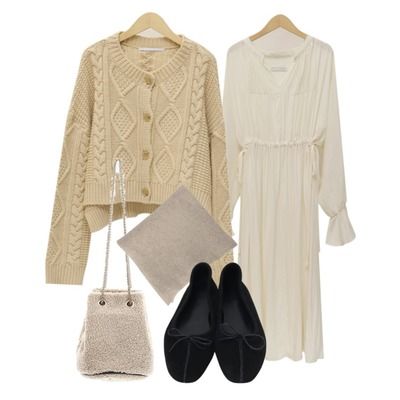 韓國(guó)女生冬季穿搭圖片 20套韓國(guó)女生溫柔穿搭