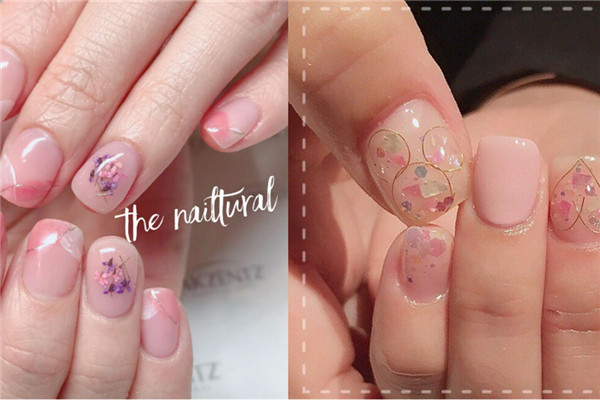 粉嫩色美甲圖片 超30款嫩色系美甲推薦 粉嫩色美甲圖片 超30款嫩色系美甲推薦